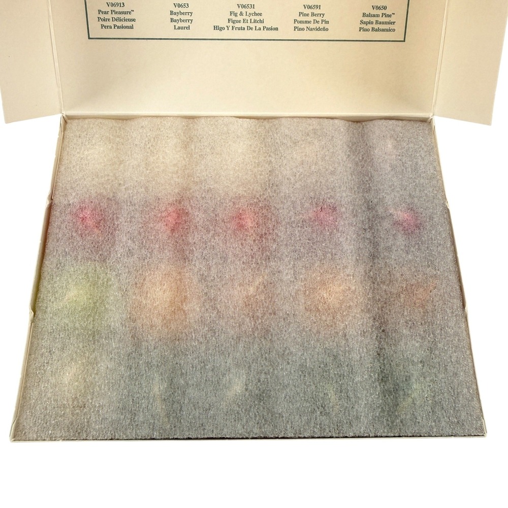 PartyLite Scents of the Season 20 Votive Candle Gift Set P9565 Holiday Sampler - Picture 6 of 9